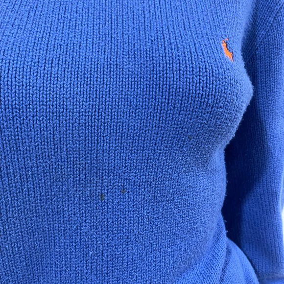 Ralph Lauren Royal Blue Crew Neck Sweater - Picture 4 of 5
